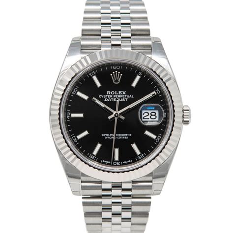 black face datejust